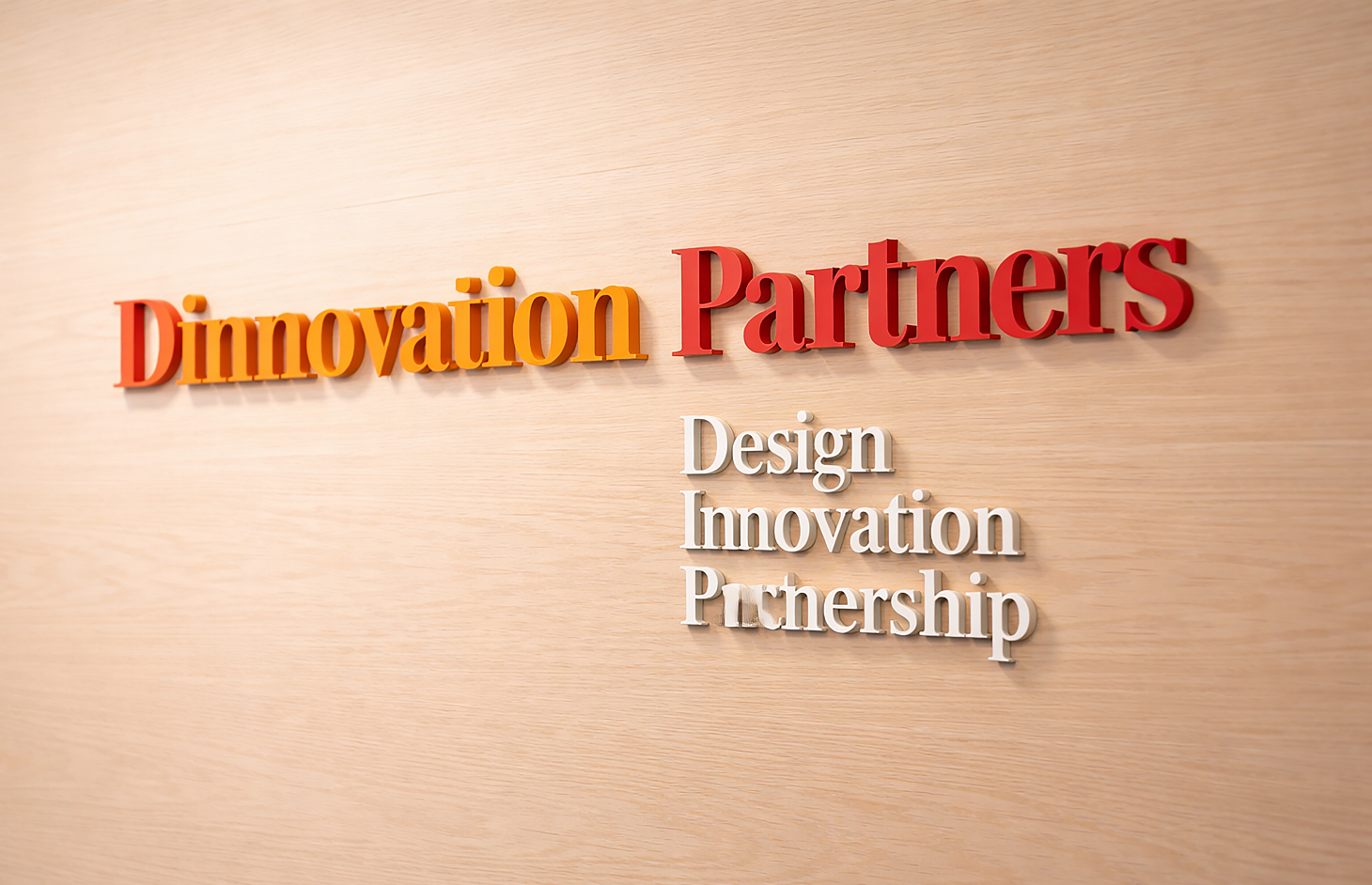 Dinnovation Partners 사무실 사인보드
